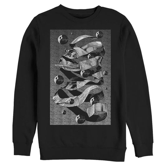 Star Wars - MC Vader Head - Rundhalspullover Sweatshirt (Deutsche Ausgabe)