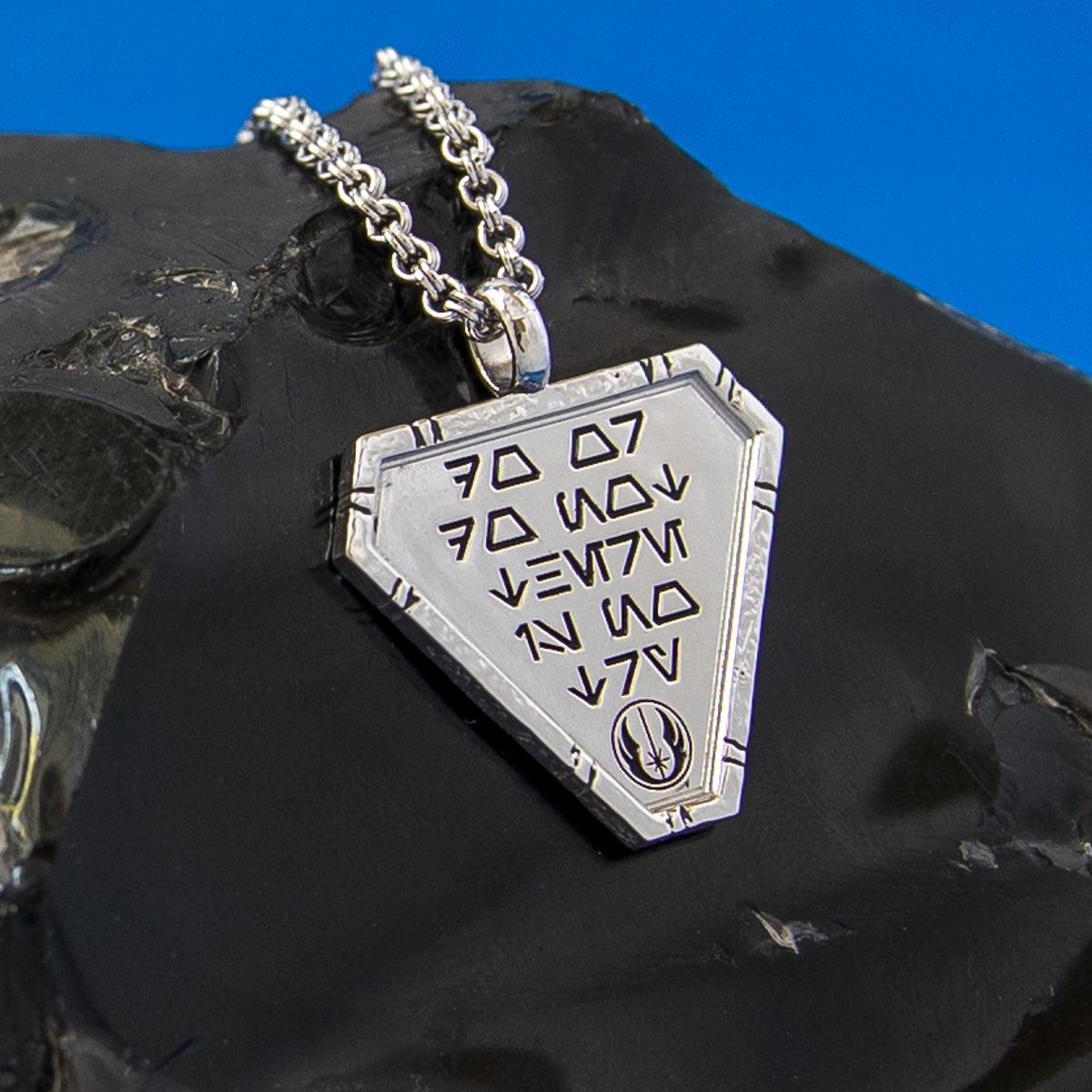 Star Wars X RockLove GALACTIC FORGE Do or Do Not Halskette