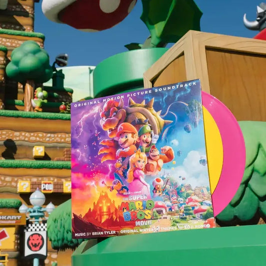 Super Mario Bros - Filmsoundtrack - Rosa Yellow Variant - 2LP - Vinyl