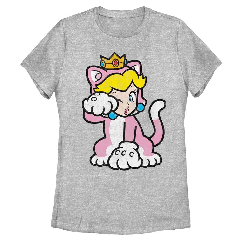 Super Mario Bros. - Cat Peach Solo - T-Shirt