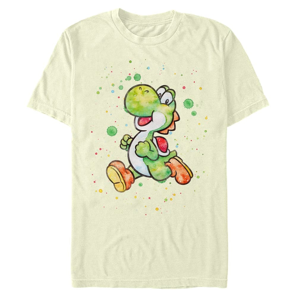 Super Mario Bros. - Watercolor Yoshi - T-Shirt