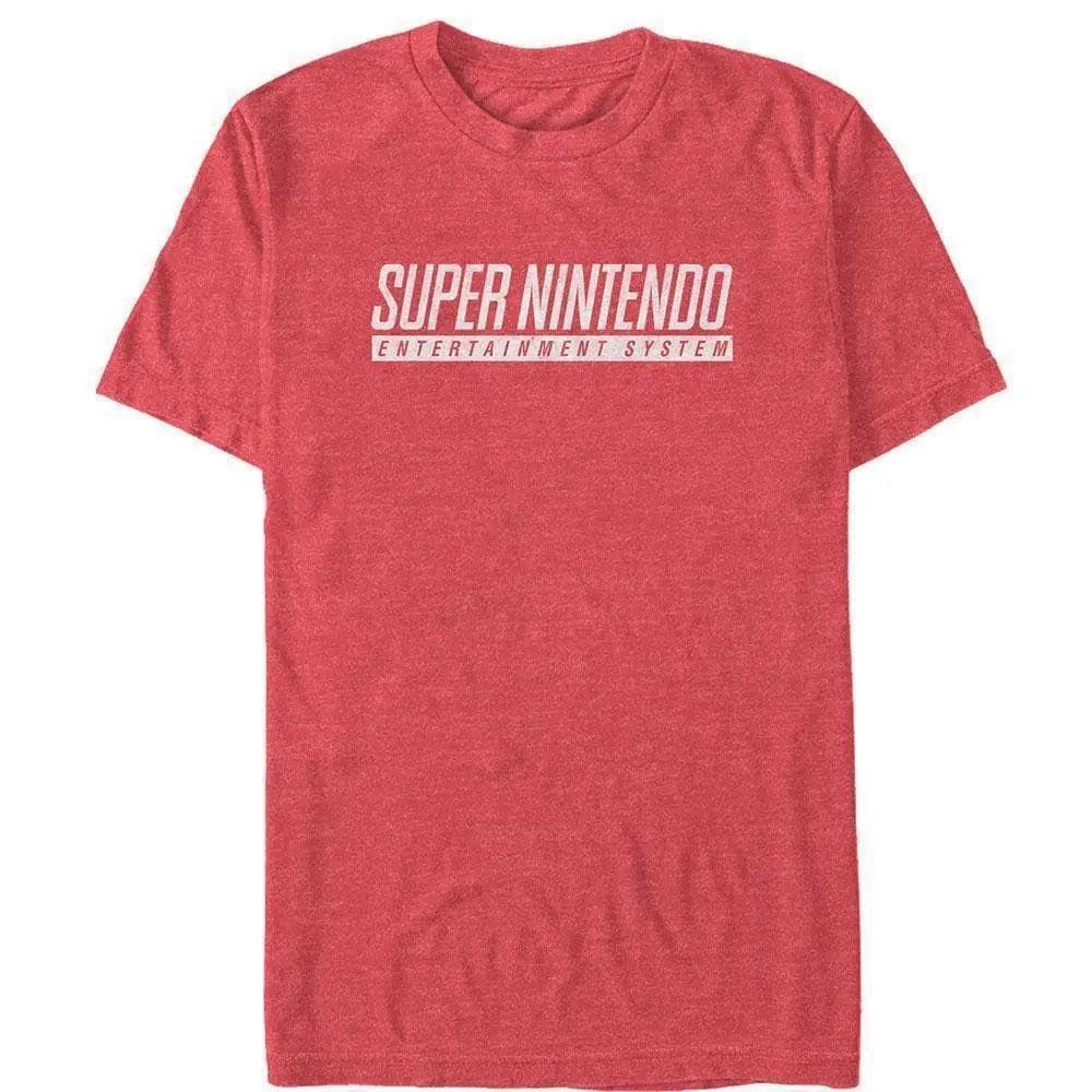 Super Nintendo - SNES Logo Distressed - T-Shirt