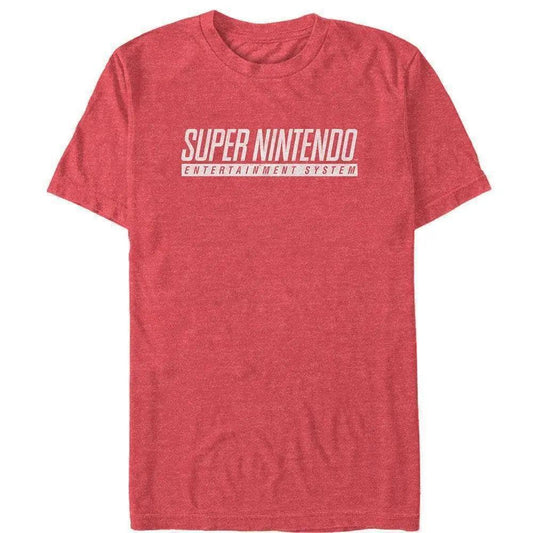 Super Nintendo - SNES Logo Distressed - T-Shirt