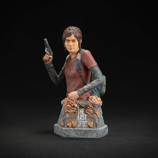 The Last of Us - Ellie mit Handfeuerwaffe - Statue