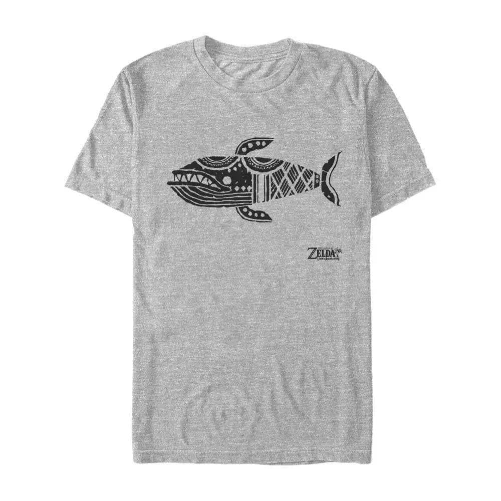 Die Legende von Zelda - Link's Awakening Whale Glyph - T-Shirt