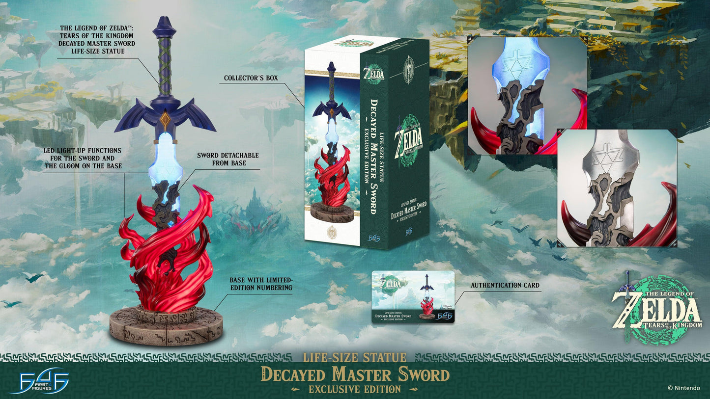 The Legend of Zelda - Tränen des Königreichs verdorben Master Schwert Exklusive Edition - Replik