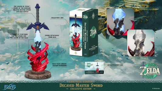 The Legend of Zelda - Tränen des Königreichs verdorben Master Schwert Exklusive Edition - Replik