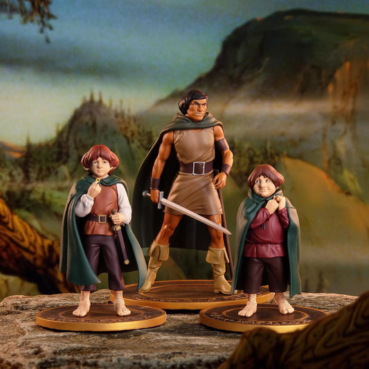 Der Herr der Ringe - Frodo Aragorn Samwise - Statue Set