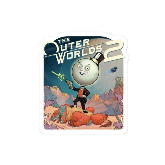 The Outer Worlds 2 - Moon Man - Aufkleber
