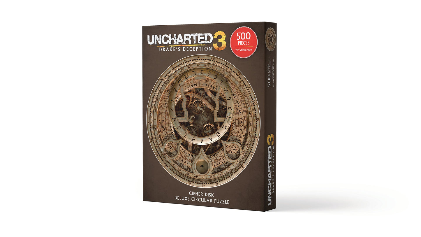 Uncharted - Cipher Disk Deluxe Circular - Puzzle