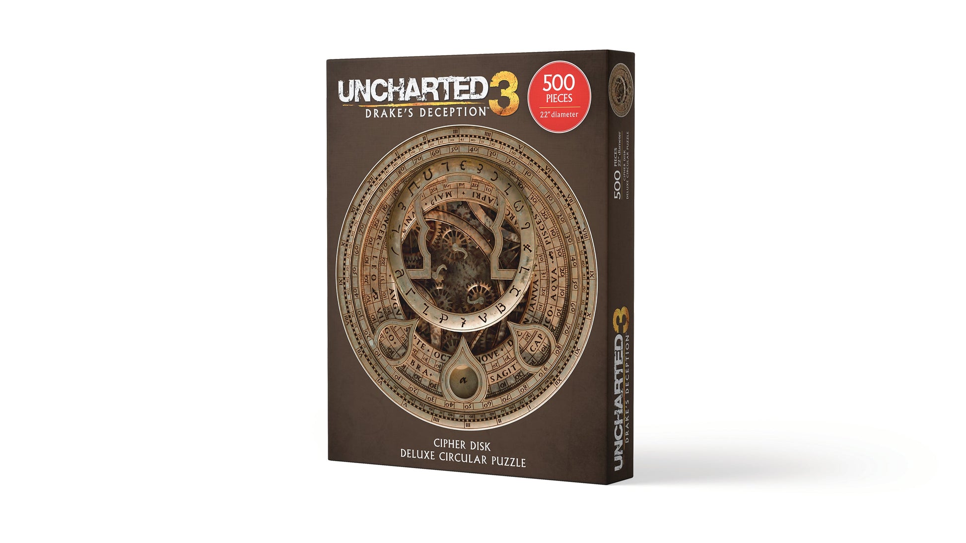 Uncharted - Cipher Disk Deluxe Circular - Puzzle