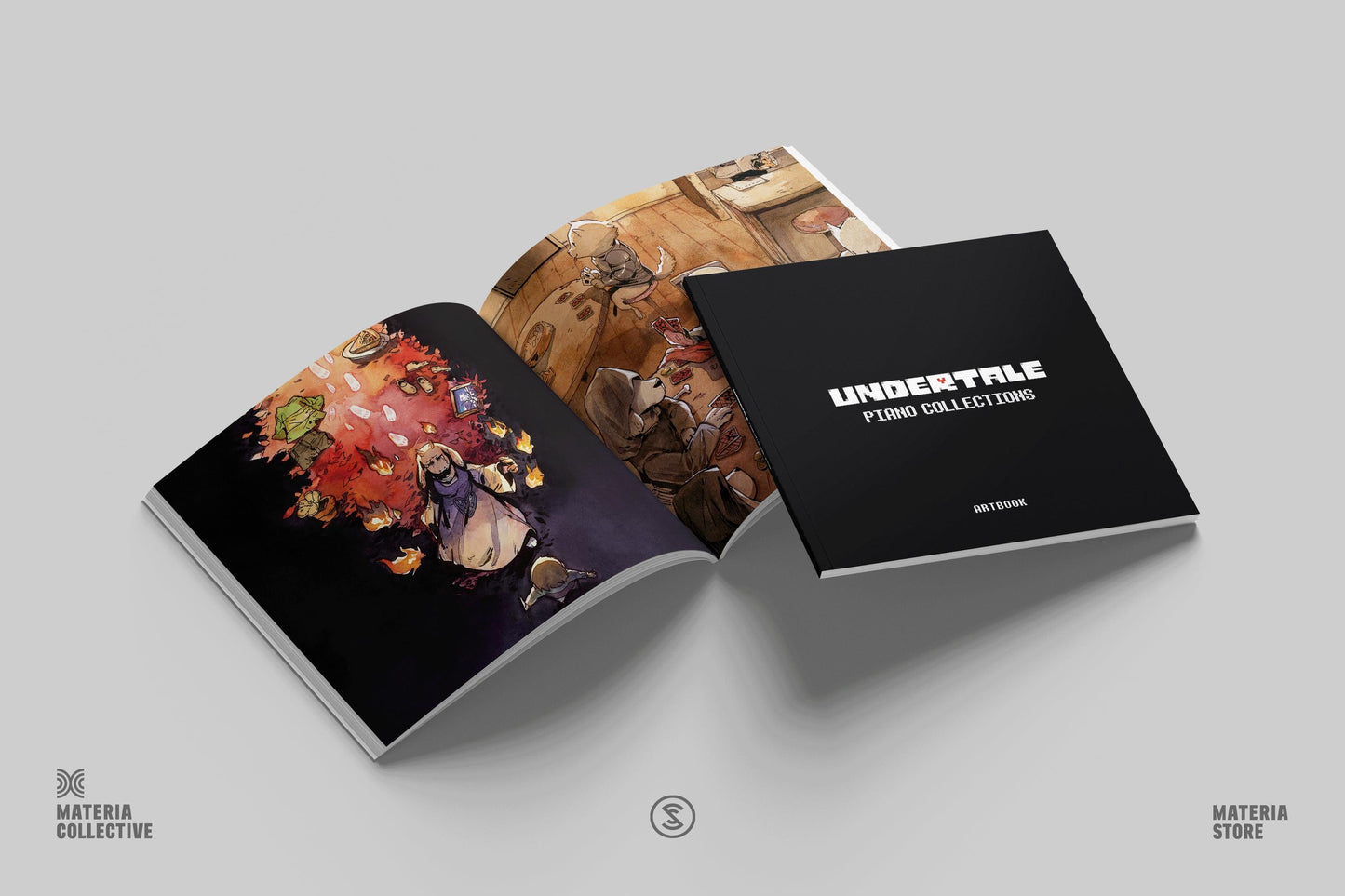 Undertale - Piano Collections Box Set - IGN Exclusive Heart Rot Variant - 4LP Vinyl