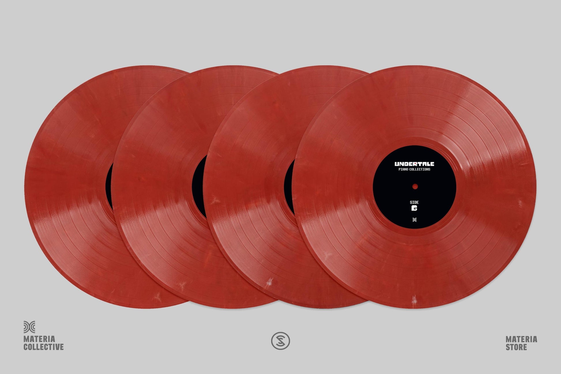 Undertale - Piano Collections Box Set - IGN Exclusive Heart Rot Variant - 4LP Vinyl