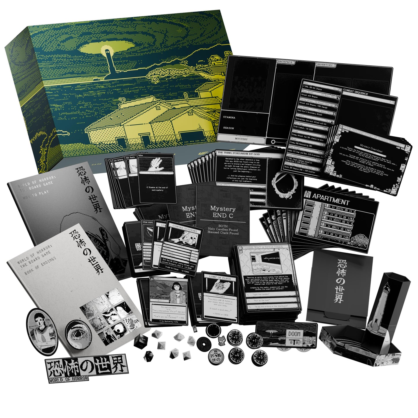 World of Horror - Deluxe Shrouded Edition IGN Exclusive - Brettspiel
