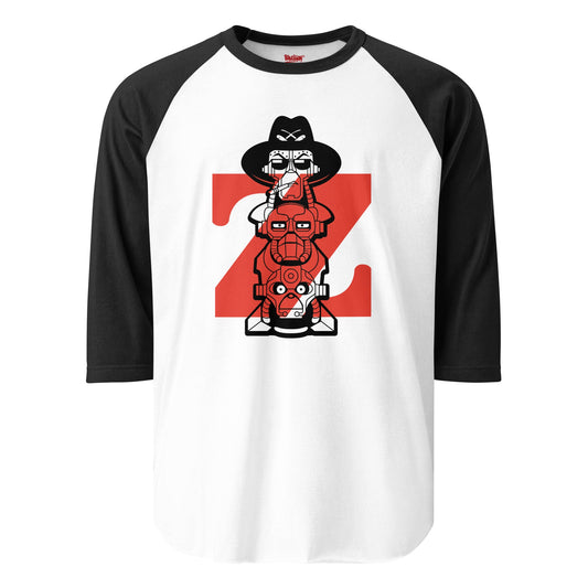 Z - Robots Raglan - T-Shirt